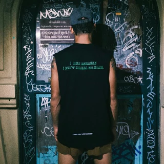 OG Oversized Muscle Tee – Black