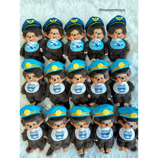 ((พร้อมส่งในไทย))🚀กทม.มีส่งทันที✈️🚃พวงกุญแจ Monchhichi Gotochi ลายออนเซ็น สนามบิน นายสถานีรถไฟ ของแท้จากญี่ปุ่น