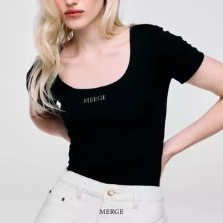 Merge Official - Scoop Baby Tee (พร้อมส่ง)