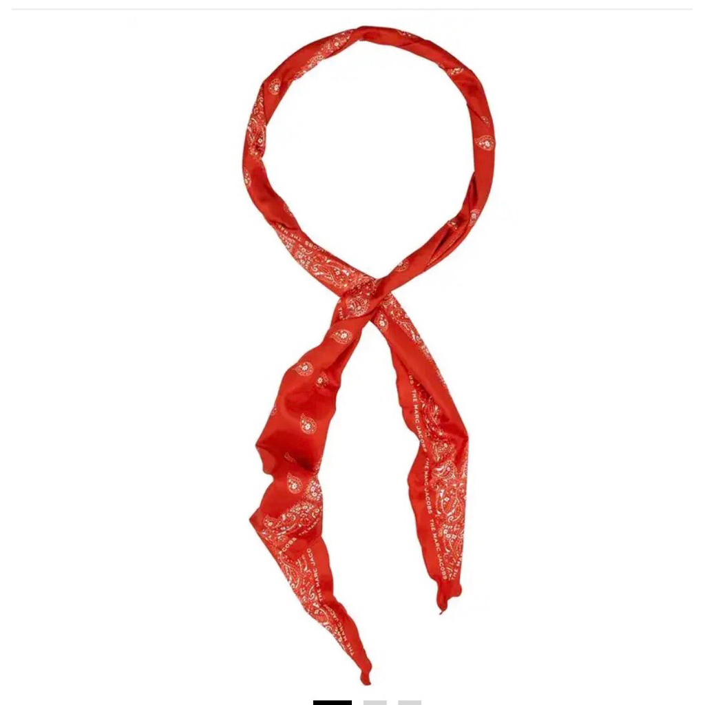 The March Jacobs ผ้าพันคอ วินเทจ Bandana