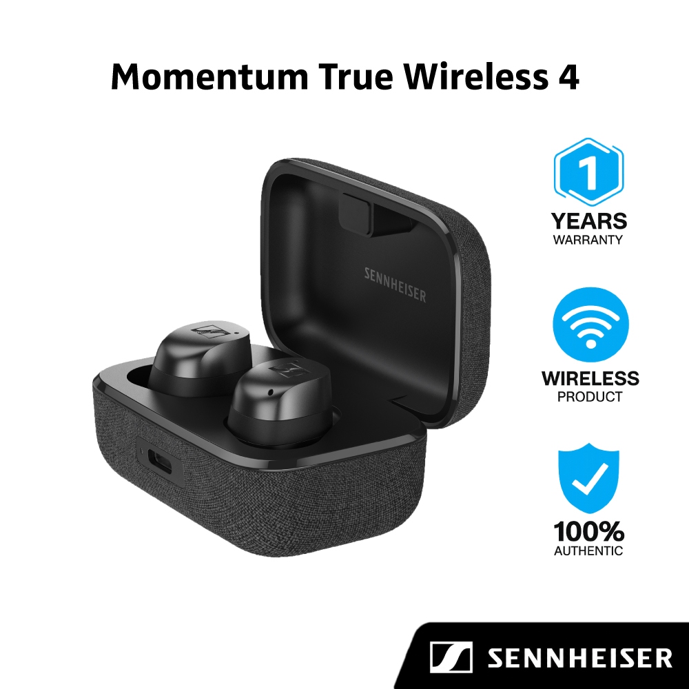 หูฟังไร้สาย Sennheiser MOMENTUM True Wireless 4 | หูฟังบลูทูธแบบไร้สาย