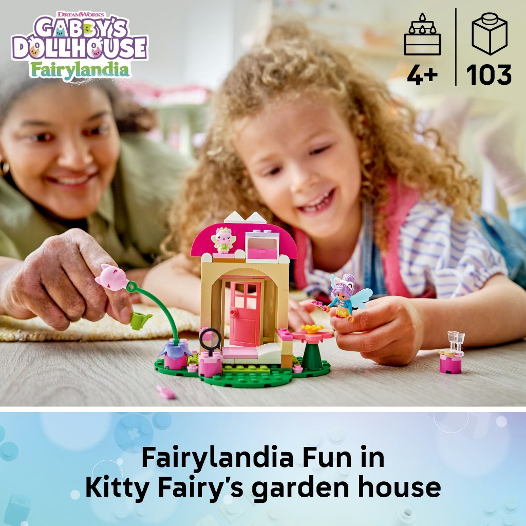 LEGO Gabby's Dollhouse ‏11212 بيت حديقة Kitty Fairy ‏(103 قطع) — صورة 5