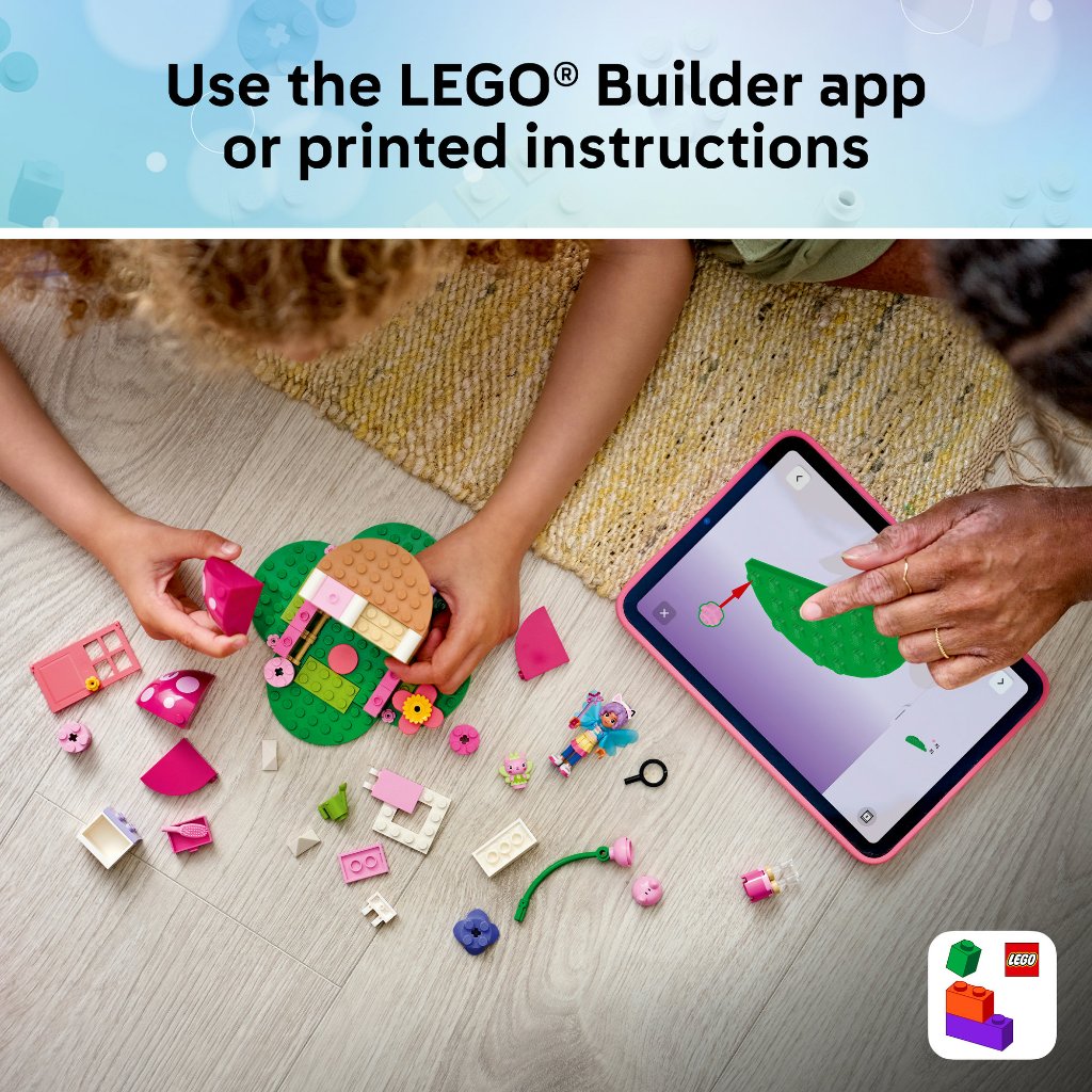 LEGO Gabby's Dollhouse ‏11212 بيت حديقة Kitty Fairy ‏(103 قطع) — صورة 7