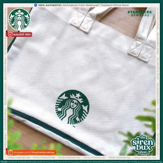 Exclusive『Starbucks®』กระเป๋าสะพายแคนวาส สตาร์บัคส์ รีวอร์ด โกลด์เมมเบอร์ | Starbucks Rewards Gold Member Canvas Tote Bag
