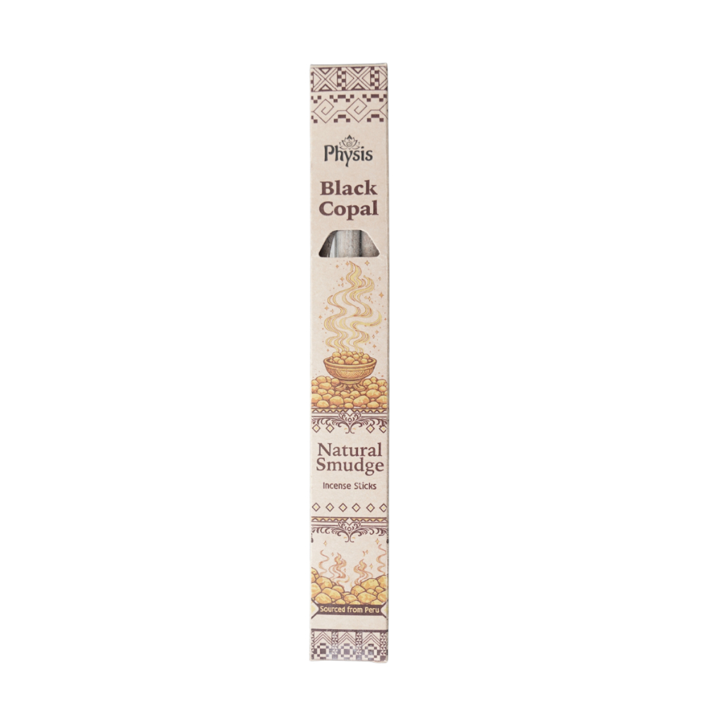 Physis | Black Copal Natural Smudge Incense Sticks 36g(6 sticks) l Symbiosis l Incense Sticks