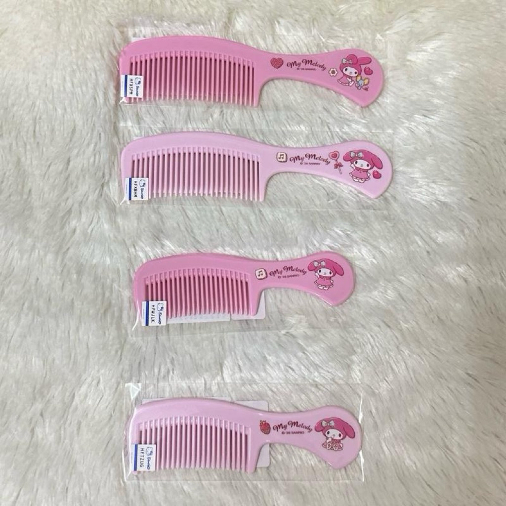 Moshi Moshi หวีลายมายเมโลดี้สีชมพู(ลายใหม่)ขนาดS,M,L ดีไซน์น่ารัก ราคาถูก
