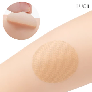 LUCII : สติกเกอร์ปิดจุก (สำหรับผู้ชาย) เสริมบุคลิกภาพ ไม่ให้จุกชี้ตั้ง 1 ซองมี 5 คู่ (10ชิ้น)
