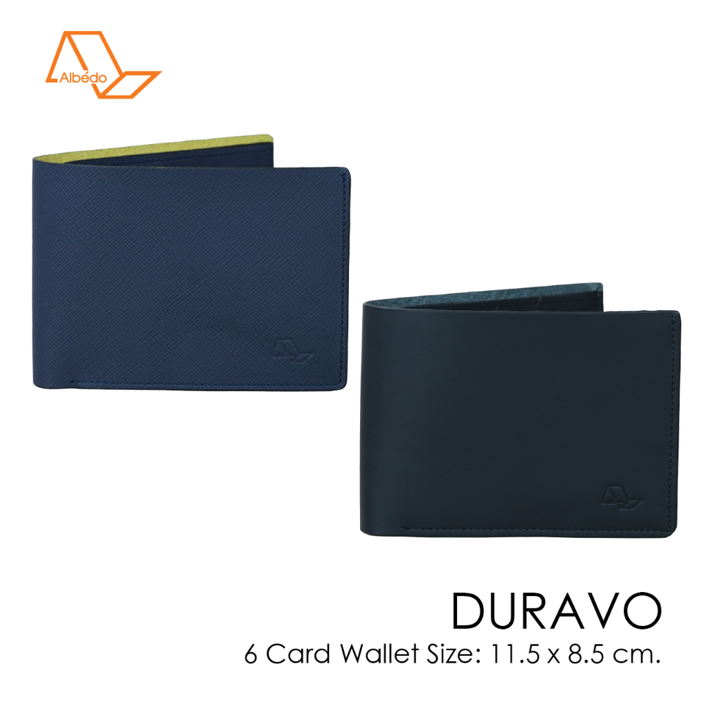[Albedo] DURAVO 6 CARD WALLET กระเป๋าสตางค์ 6 การ์ด หนังแท้ รุ่น DURAVO - ABDO00355,99