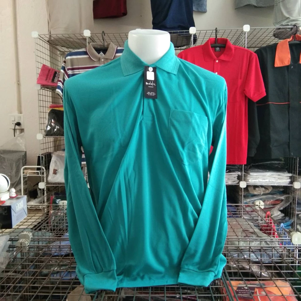 เสื้อคนงาน คอปกแขนยาว ยี่ห้อ Balafre(บาลาเฟร่) / New Way (นิวเวย์) / Babalance ซับเหงื่อ แห้งไว คอตต้อน TC ขนาดฟรีไซส์