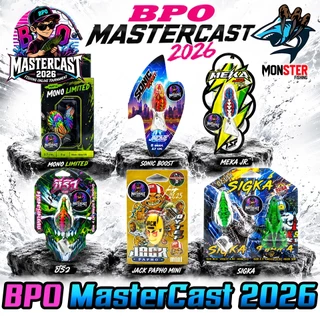 เหยื่อตกปลา กิจกรรม BPO MASTERCAST 2026 มากกว่า 20 แบรนด์ (BPOCUP)