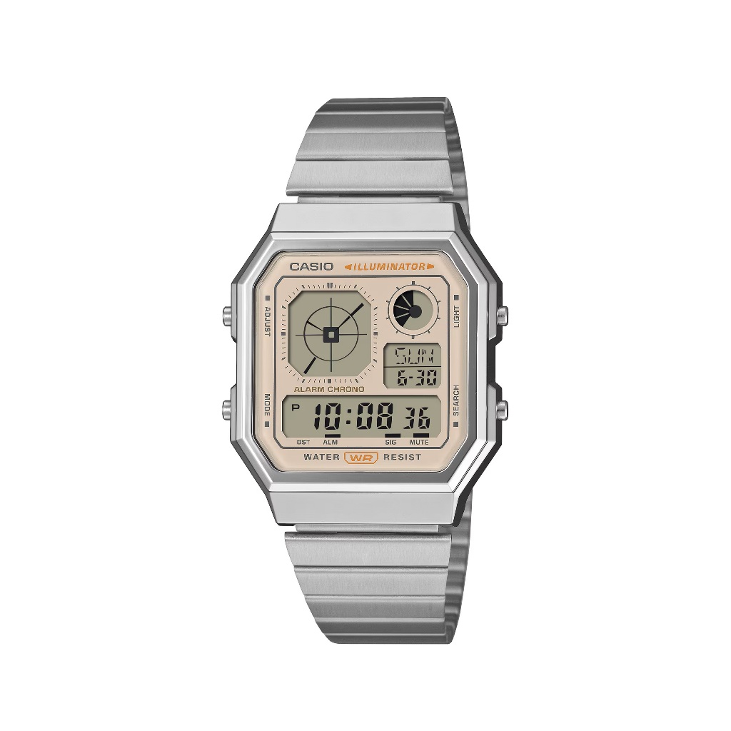 Casio นาฬิกาข้อมือ Unisex  A130WE-9ADF vintage Watch Quartz