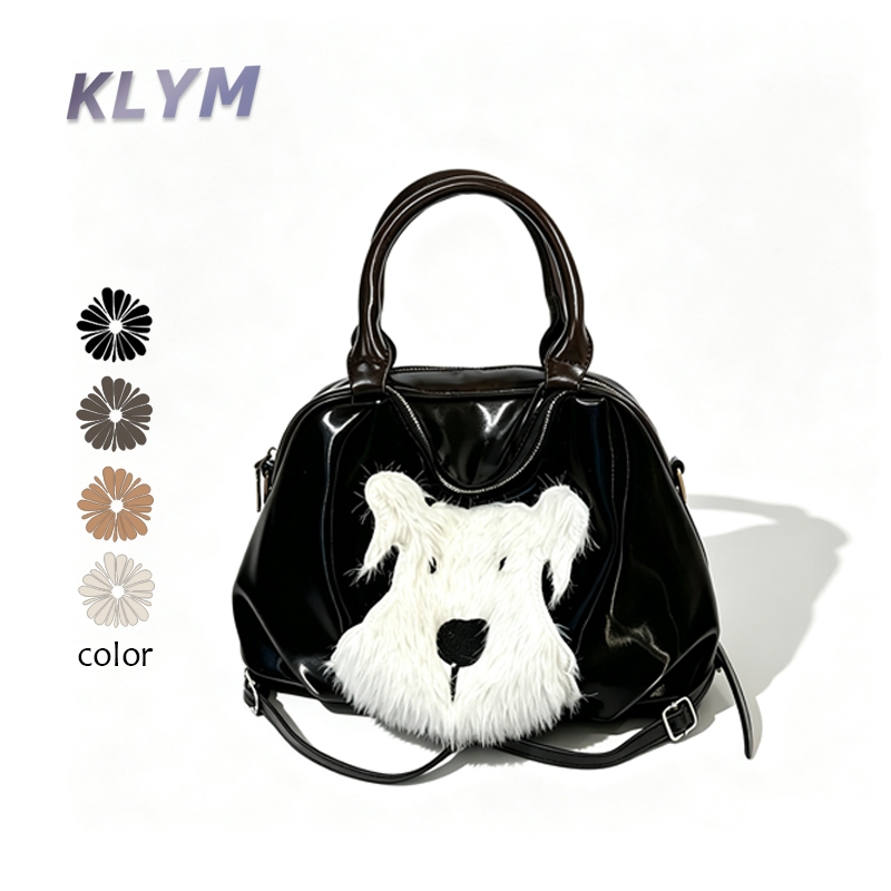 KLYM #TL005 น่ารักเวสต์ไฮแลนด์ TOT กระเป๋าผู้หญิง 2026 แฟชั่นใหม่สไตล์เกาหลีลมคู่กระเป๋าสะพายกระเป๋าเป้สะพายหลังขนาดใหญ่