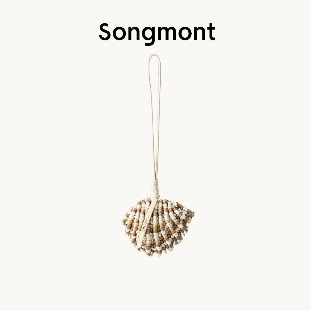 Songmont Dreaming Clam Charm จี้ถักด้วยมือ พวงกุญแจห้อยกระเป๋า