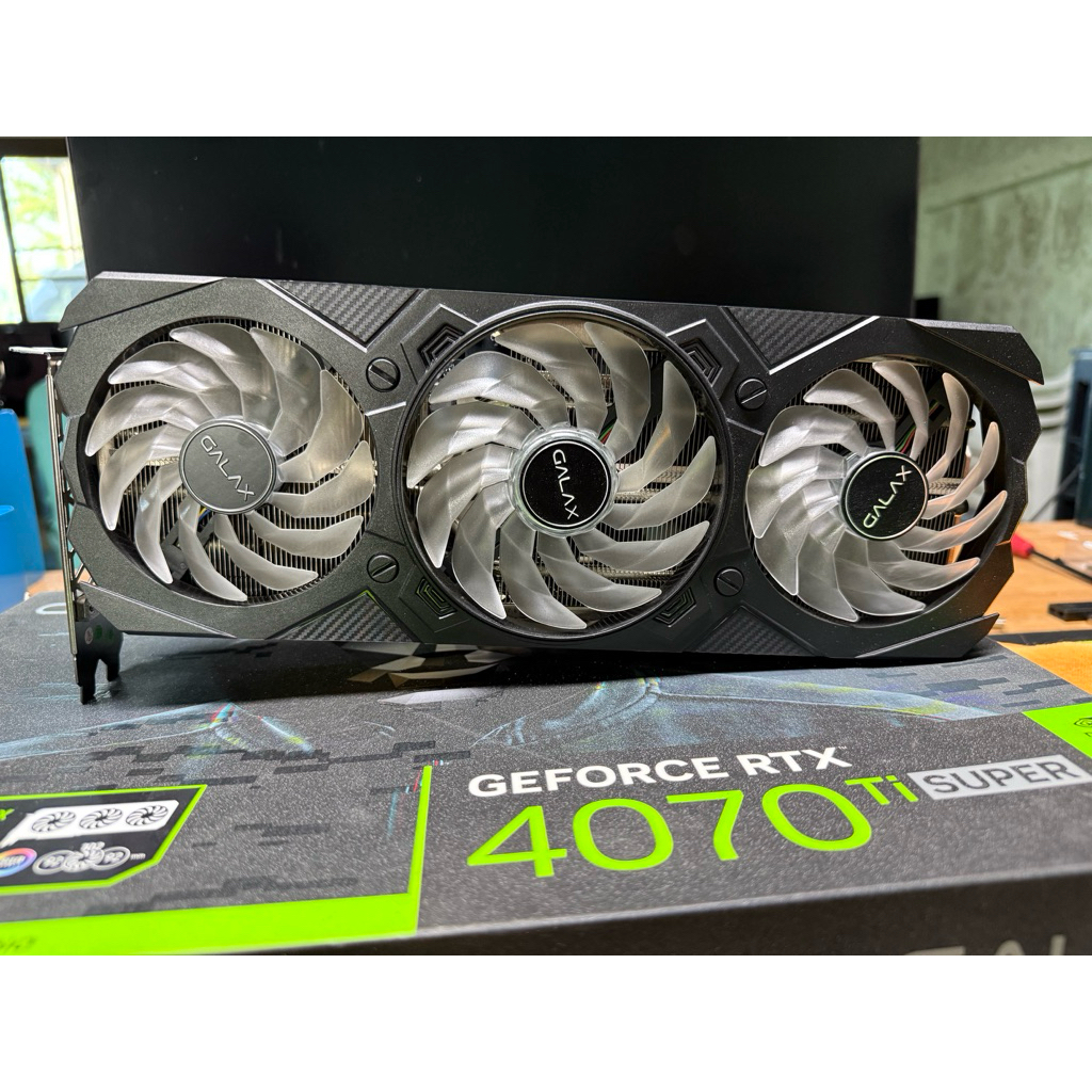GALAX RTX4070TI SUPER EX GAMER V2 16GB มือสอง