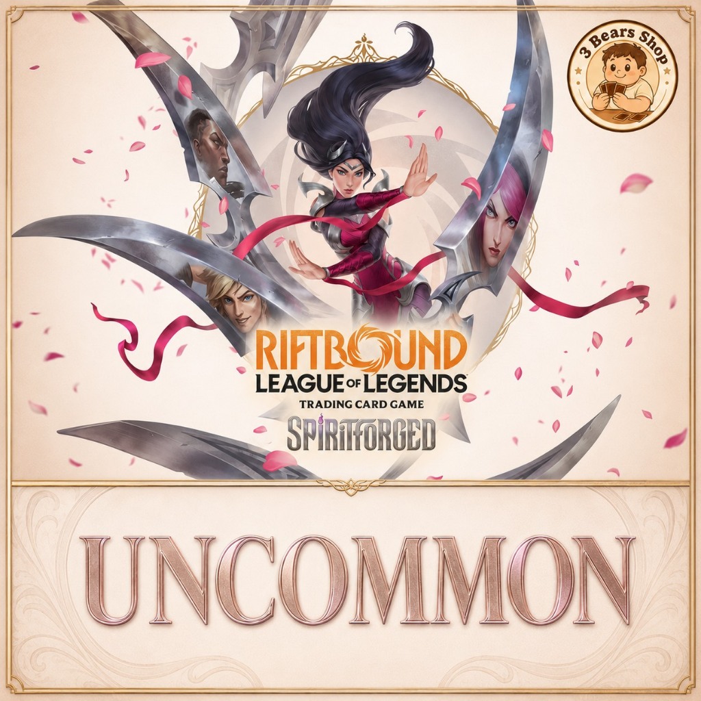 [Riftbound TCG] SFD : Spirit Forged การ์ด แยกใบ Uncommon (2/2) | UC | การ์ดริฟท์บาวนด์