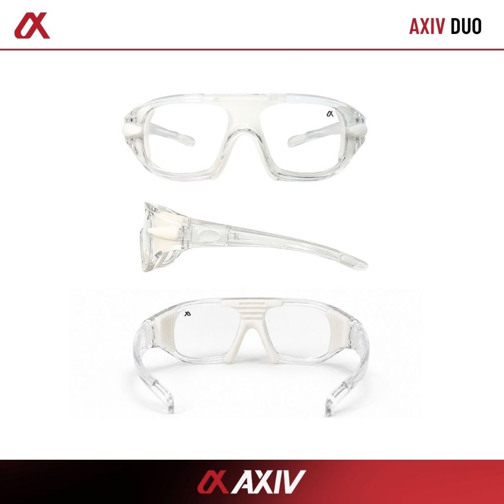 AXIV نظارة رياضية DUO 2 في 1 بأذرع وحزام قابلة للتبديل — صورة 5