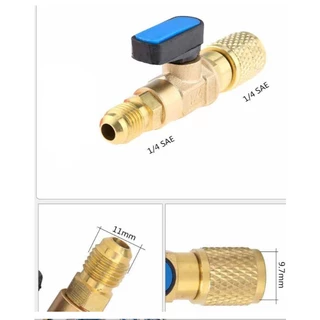 บอลวาล์ว เกลียวใน-นอก ขนาดเกลียว 1/4" SAE ส่งจากไทย