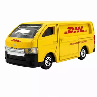 FL2 Tomica First Lot 102 DHL Delivery Van ใหม่ในซีล 配送バン 1/64 🧩 รถโทมิก้าขนาดเล็ก 6.5-7.0 ซม