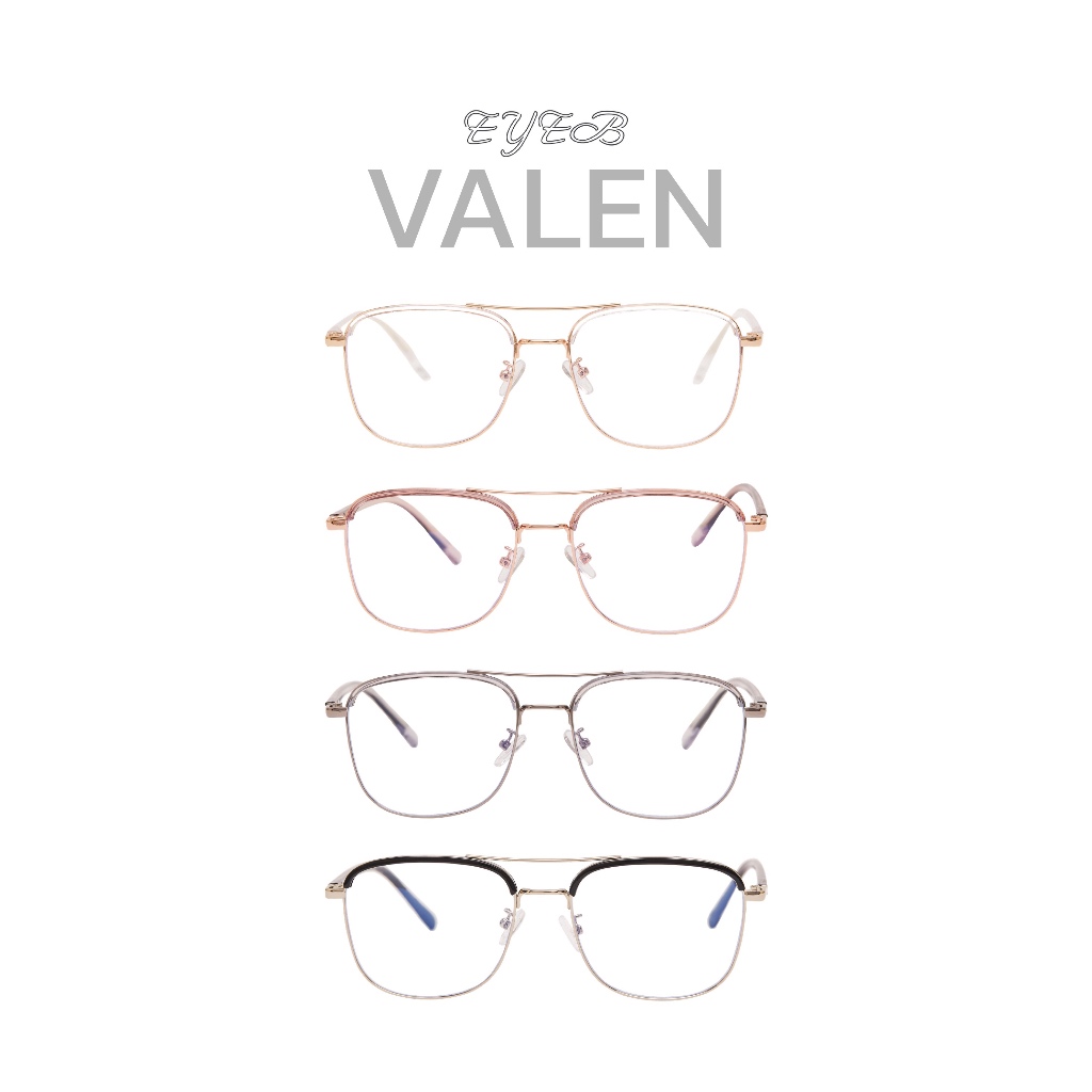 eyebstyle แว่นตารุ่น Valen (เลนส์สั่งทำเฉพาะ สามารถใส่ค่าสายตาได้)