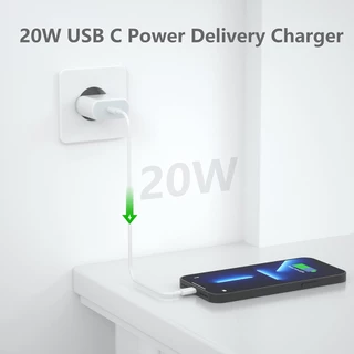 จัดส่งจากประเทศไทย อะแดปเตอร์ชาร์จเร็ว PD 20W Type-C to Li สายชาร์จ Fast Charger สําหรับ i 5-14 Pro Max
