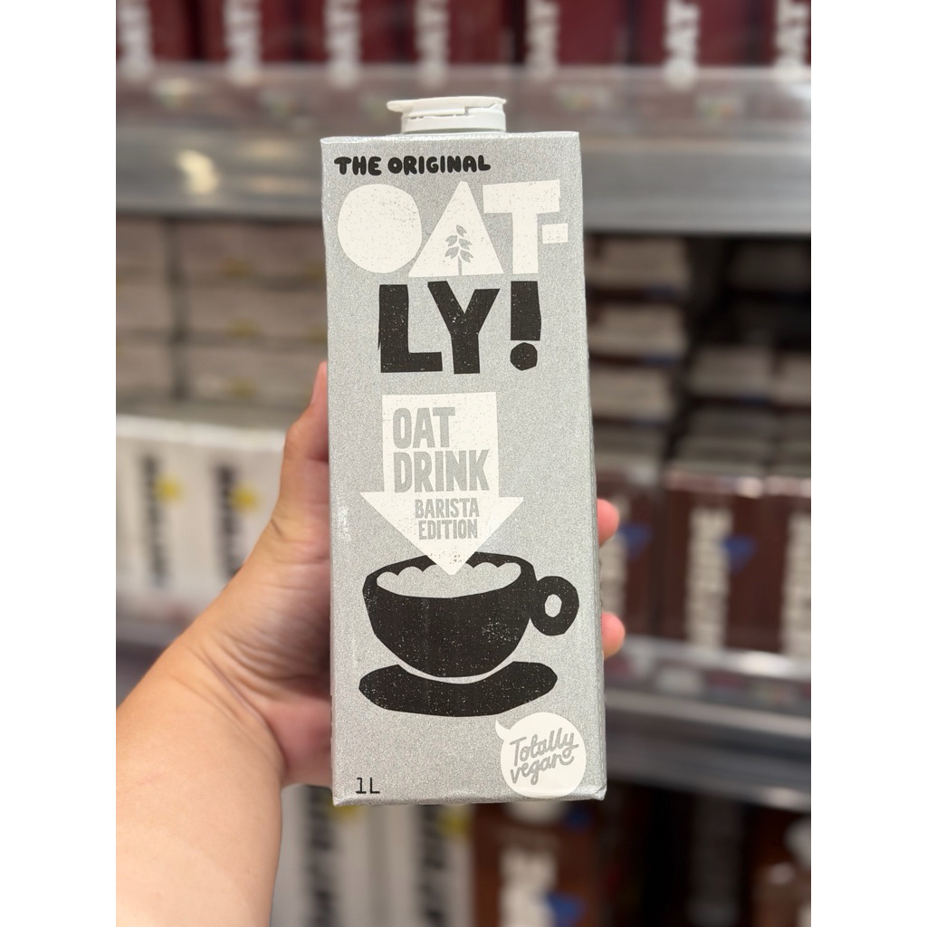 🌾พร้อมส่งในไทย🌾 Oatly Barista Edition นมโอ๊ต ออริจินัล 1 ลิตร (Oat Drink Barista Edition 1L) BBD 03/