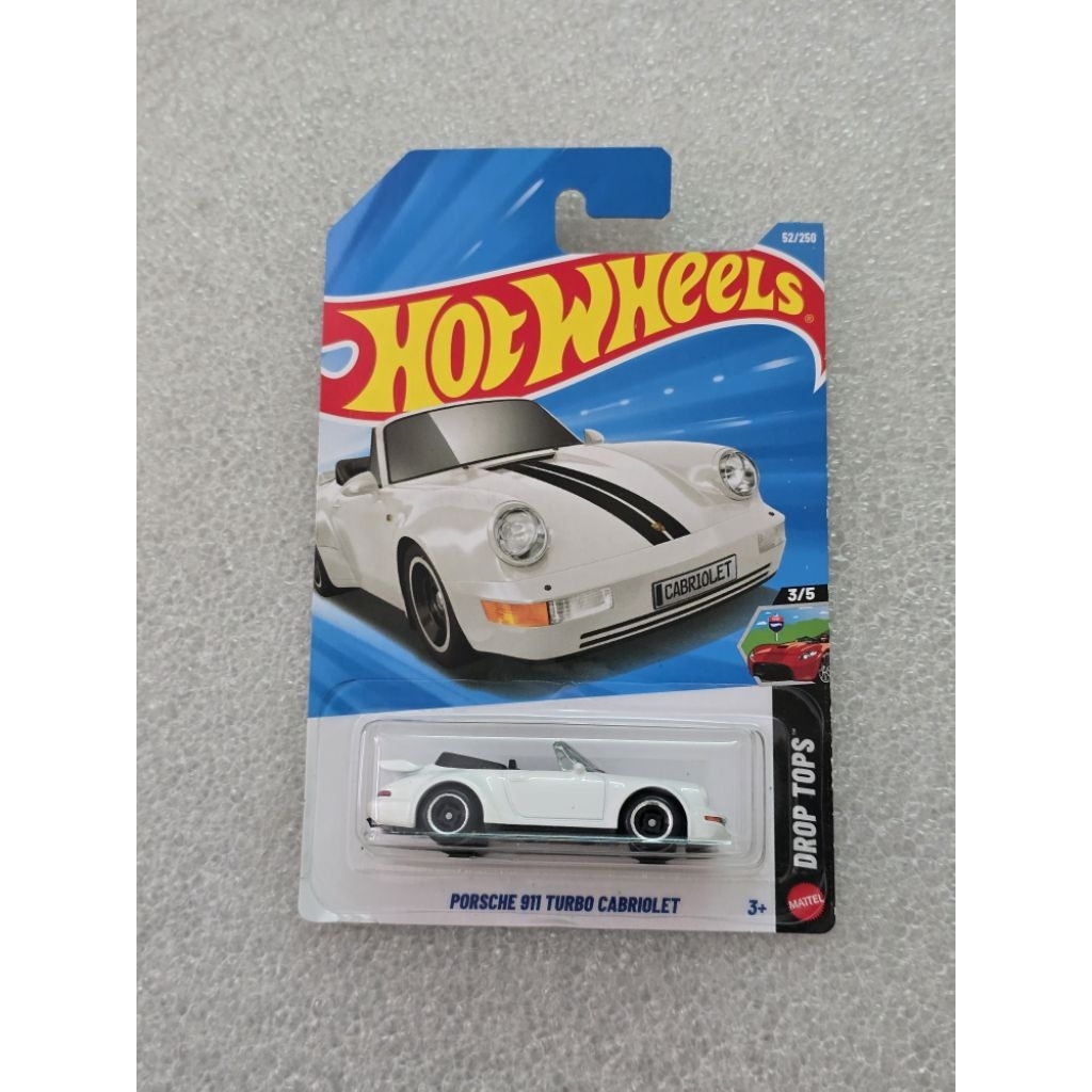 Hotwheels porsche 911 turbo cabriolet