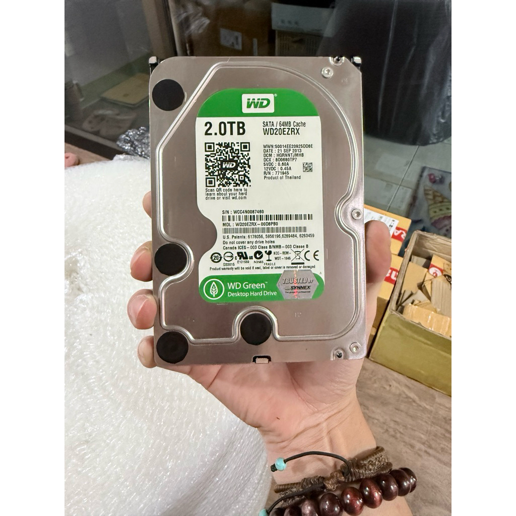 Hdd  ยึ่ห้อ Wd  Green / Red
