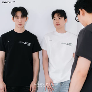 ZAMIO UNBORN TEE เสื้อยืดแขนสั้นทรง oversize