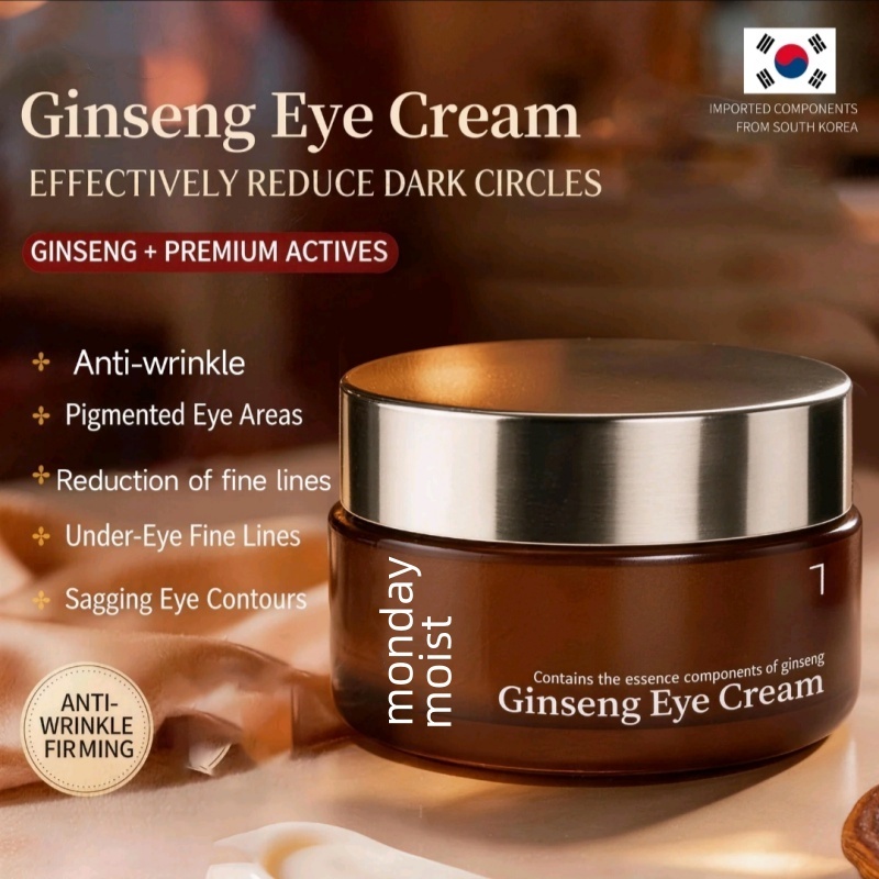 ของแท้ Monday moist Ginseng eye cream โสมใต้ตา