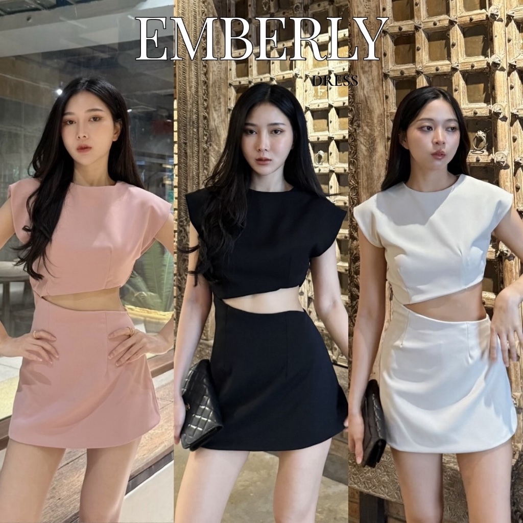 SIRINTRA : EMBERLY MINI DRESS มี 3 สี