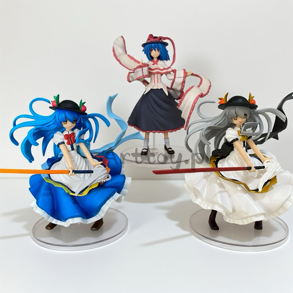 RT786 / ฟิกเกอร์ Hinanawi Tenshi จากโปรเจกต์ Touhou Project.