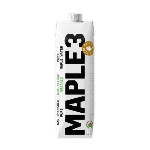 น้ำเมเปิ้ลออร์แกนิค 100% 1 ลิตร Organic Organic Pure Maple Water from Canada 1L Maple3 brand