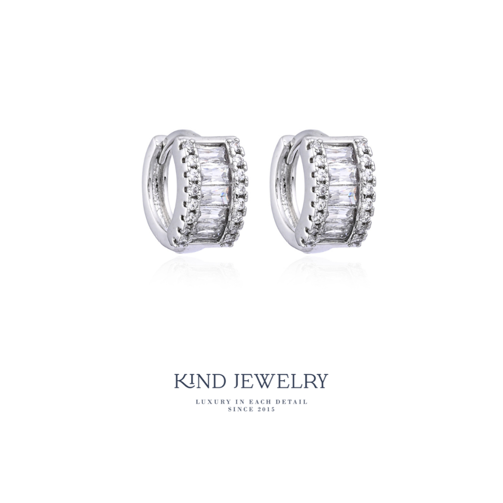 Kind Jewelry  ต่างหูห่วง Classic hoop