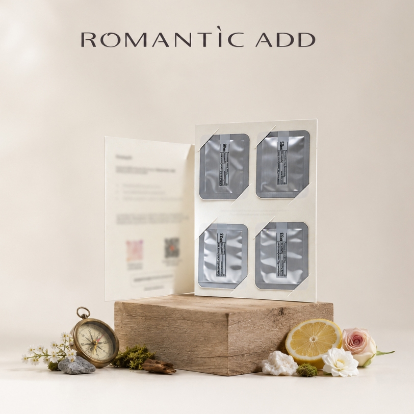 Romanticadd สุดคุ้ม บาล์มน้ำหอมตัวอย่าง4กลิ่น ติดทนนาน24ชม. เนื้อเนียนนุ่มเหมือนกำมะหยี่ ผู้หญิง ผู้ชาย สองเพศ