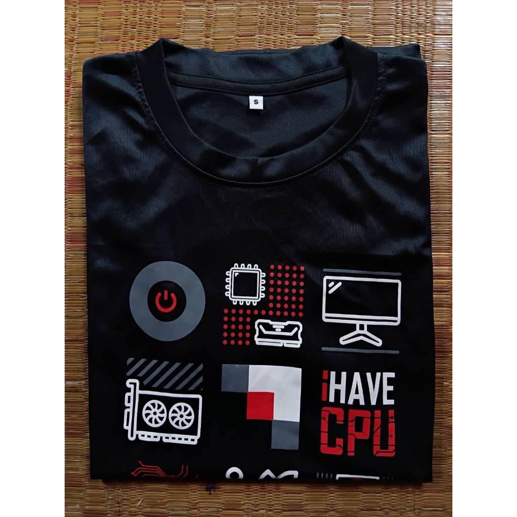 เสื้อยืดแขนสั้น  IHave CPU