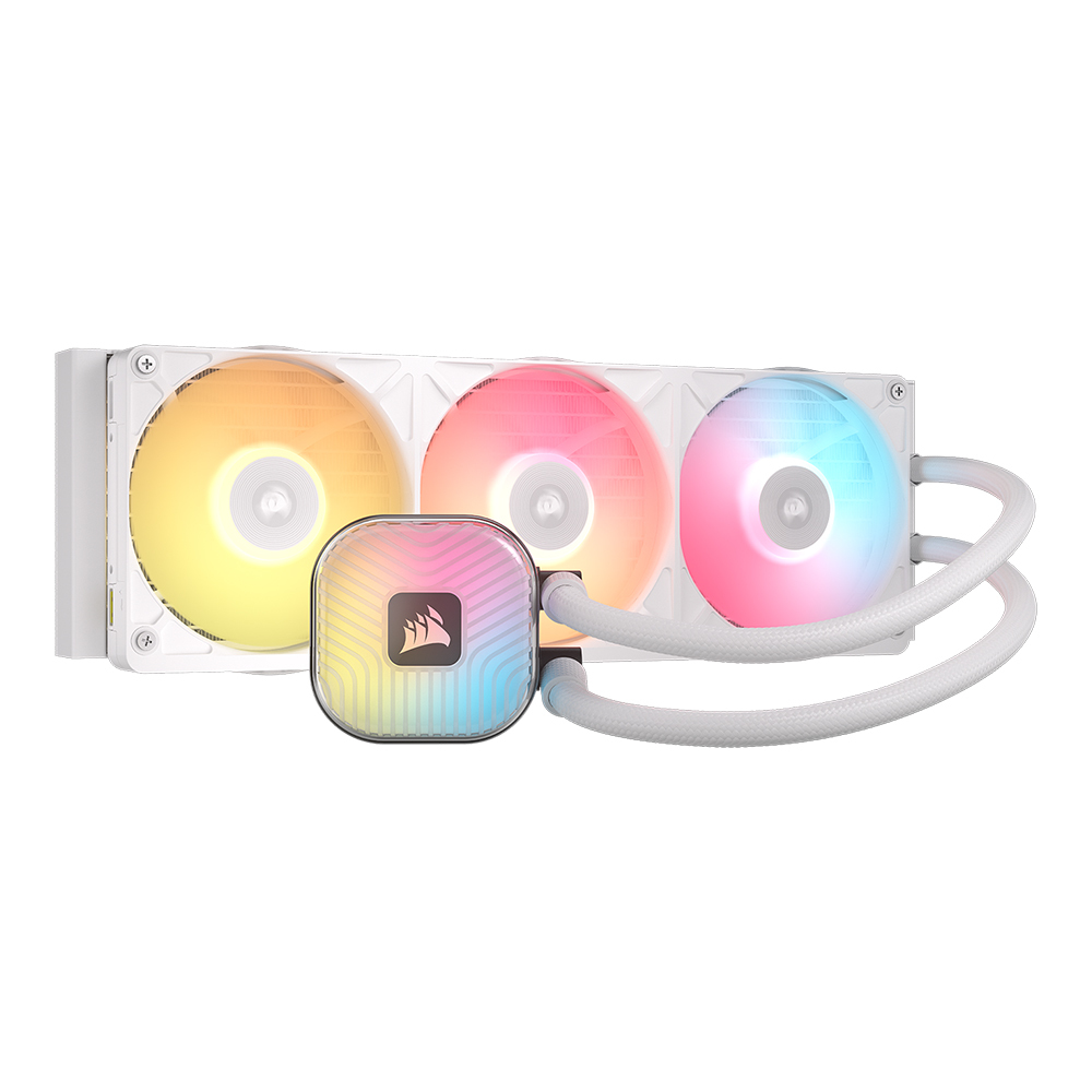 Corsair iCUE LINK TITAN II 360 RX RGB WHITE 360mm Liquid CPU Cooler (CW-9061038-WW)