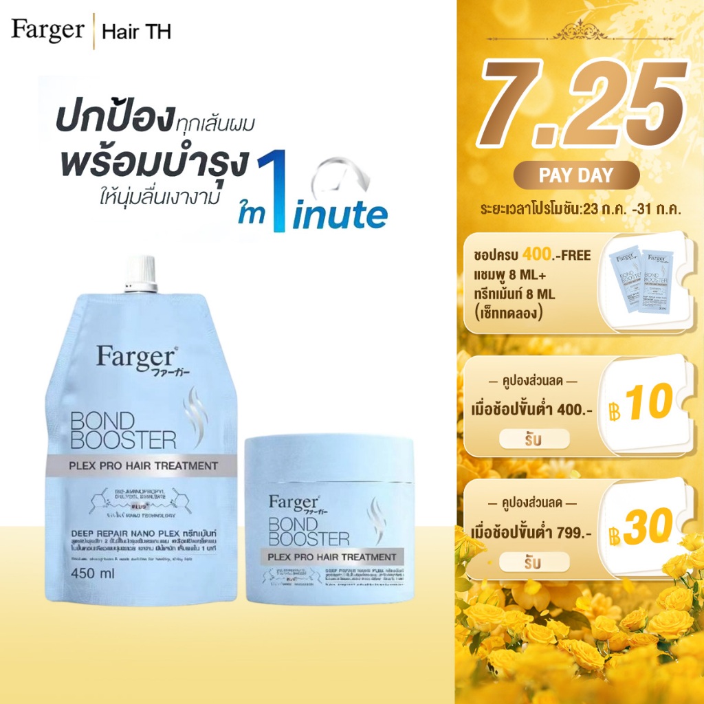 Farger Bond Booster Plex Pro Hair Treatment 450ml & 220ml