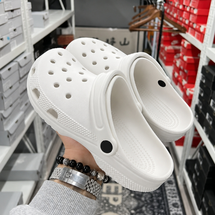 รองเท้า Classic Clog รองเท้าแตะแฟชั่น Unisex น้ำหนักเบา นุ่มสบาย ระบายอากาศดี กันลื่น ใส่เดินเล่น ใส่ได้ทุกวัน