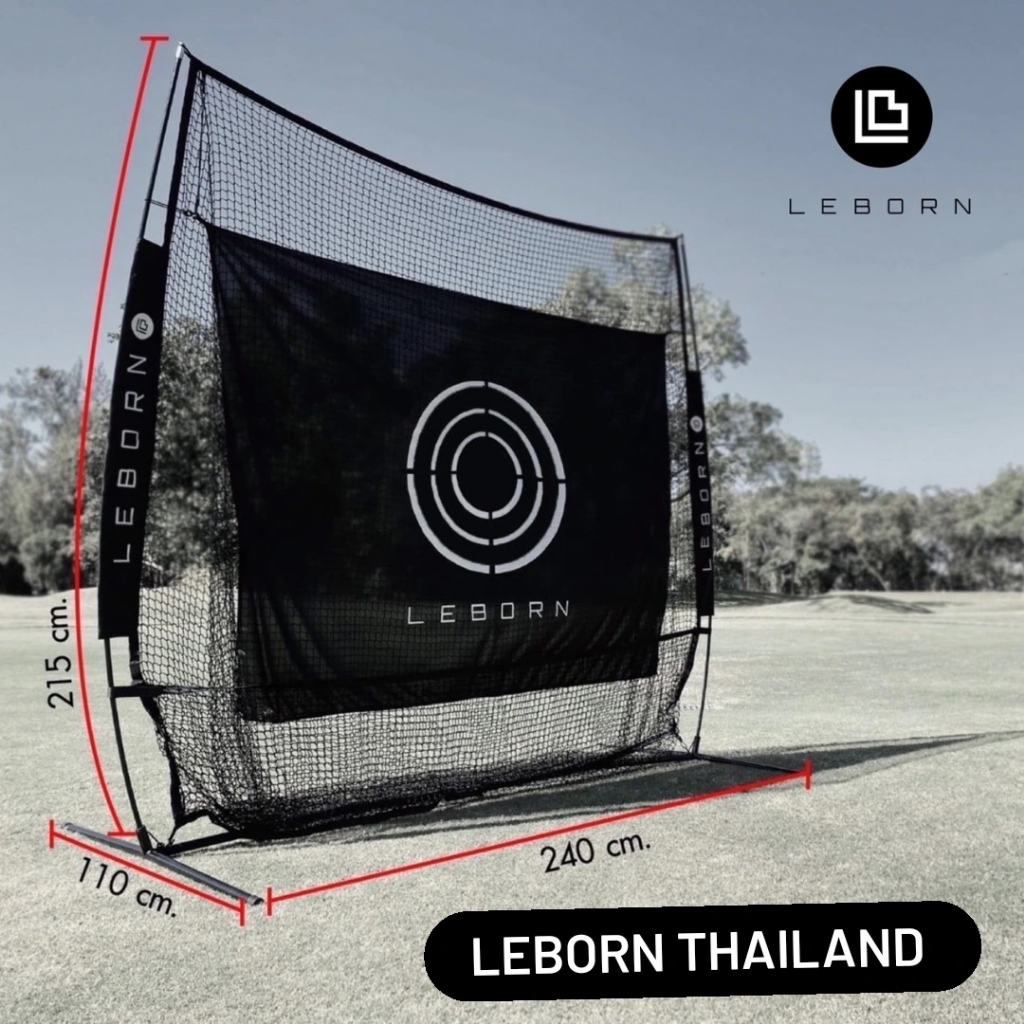 Leborn Golf Practice Net เต็นท์ซ้อมกอล์ฟ ตาข่ายกอล์ฟ อุปกรณ์ฝึกไดร์ฟ ซ้อมกอล์ฟที่บ้าน พับเก็บสะดวก