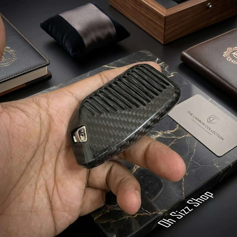 เคสรีโมทรถ BMW X3  X1 U11  2026 ปุ่มข้าง คาร์บอนไฟเบอร์แท้  T-Carbon (Top Product ; Carbon Fiber Key Case)  Key Sets ; B thumbnail 4