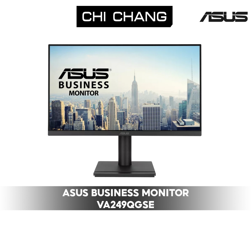 [สินค้าแถมฟรี]เอซุส เกมมิ่ง มอนิเตอร์ ASUS BUSINESS MONITOR VA249QGSE  23.8 " Full HD 120Hz IPS 99% sRGB