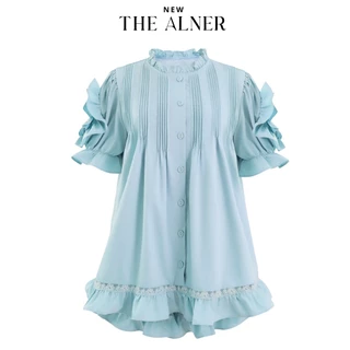 Thealner-AN405 (เซตเสื้อแต่งระบายกางเกงขาสั้น)