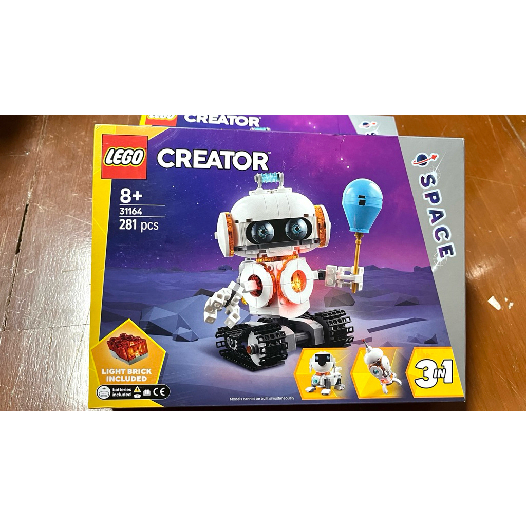 ✅พร้อมส่ง💥 LEGO Creator 31164 Space Robot (281pcs.)Building Blocks, Kids Toy