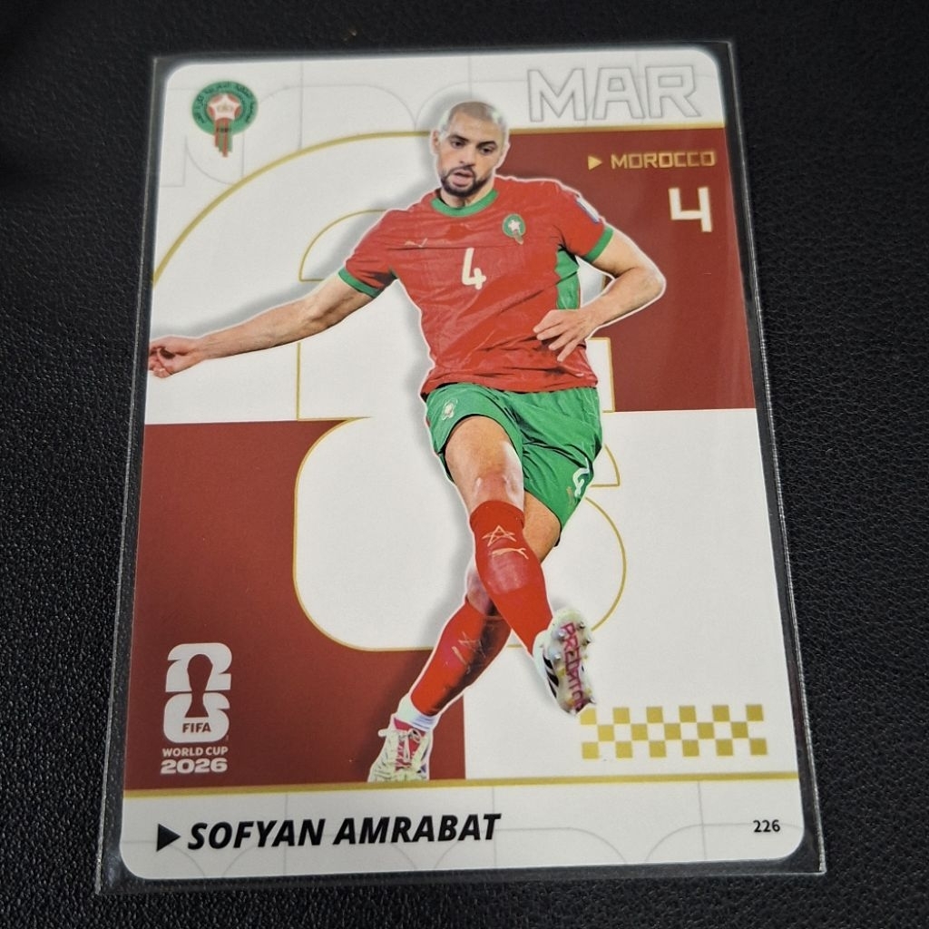 KAYOU x Panini FIFA World Cup 2026 Sofyan Amrabat 226