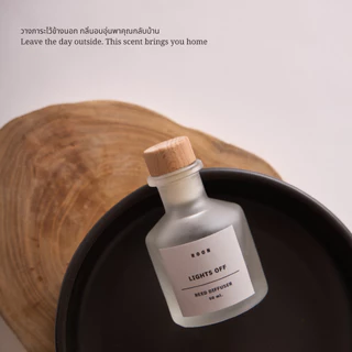 ROON Lights off Reed Diffuser 50ml Vanilla,Sandal wood & white musk Evening Home Fragrance