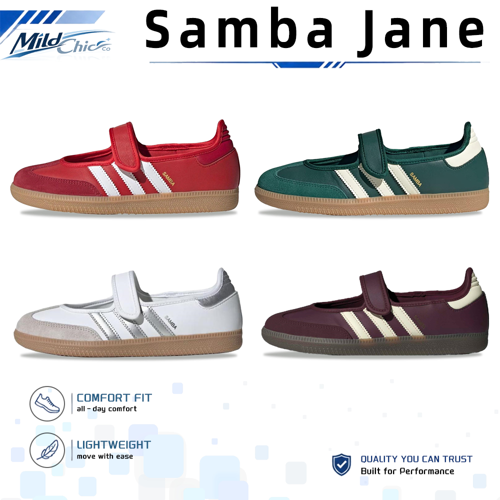 ของแท้ 100%✅ Originals Samba Jane รองเท้าทรงแมรี่เจน  JQ6446/JR7340/KJ3785/IH6561
