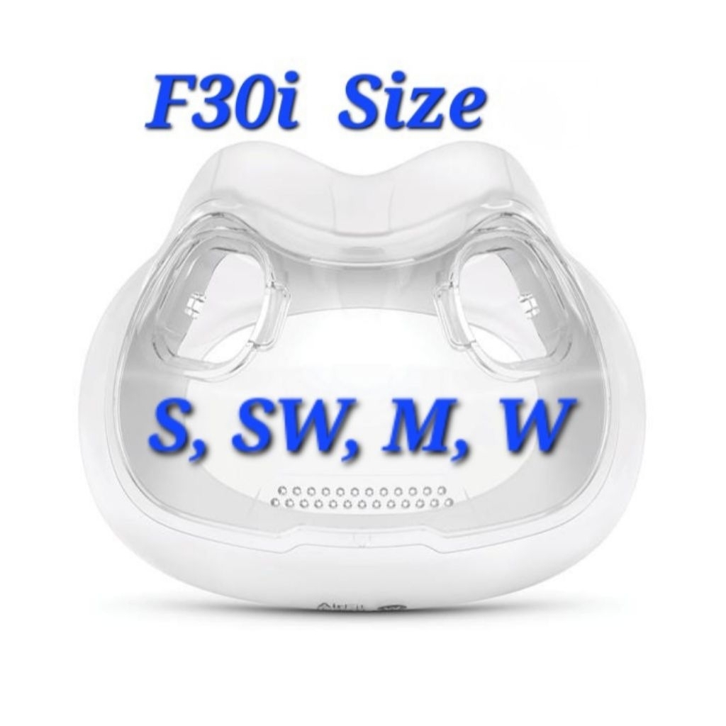 Resmed Airfit F30i Cushion Size S, SW, M, W (Replacement) หมอนรองจมูก รุ่น F30i ขนาด S, SW, M, W *ส่