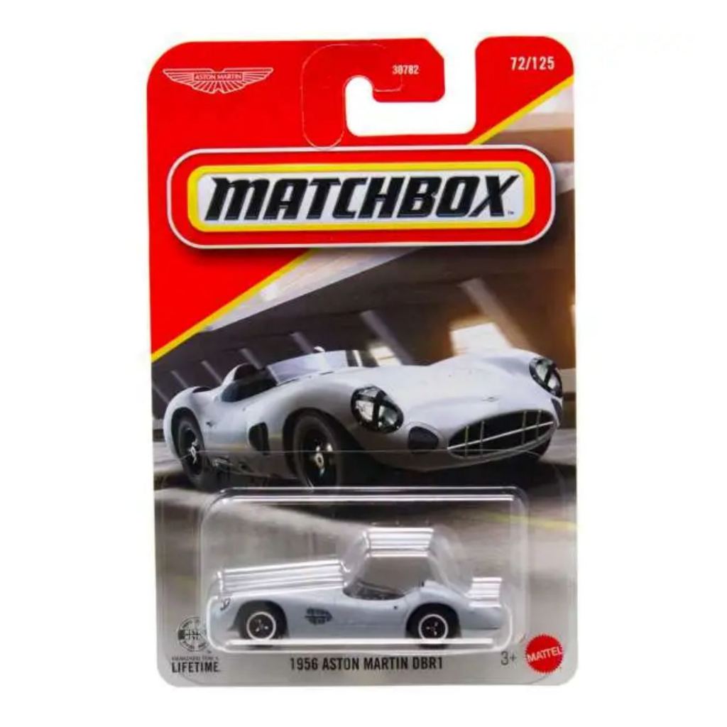 MATCHBOX : รุ่น 1956 ASTON MARTIN DBR1 โมเดลรถเหล็ก ของเล่น ของสะสม ลิขสิทธิ์แท้ MB2A7