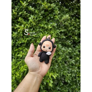 Sanrak Taktor ตุ๊กตาถักสไตล์ กอมอกซารี แขนขยับได้❗ ภูติน้อย น่ารัก