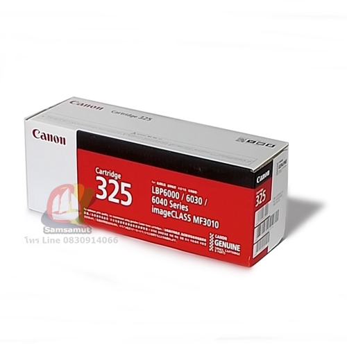 Canon Cartridge-325 หมึกโทนเนอร์ สีดำ แท้ LBP-6000 LBP6018 MF3010 MF-3010 MF-4420n w MF-4412 MF-4410